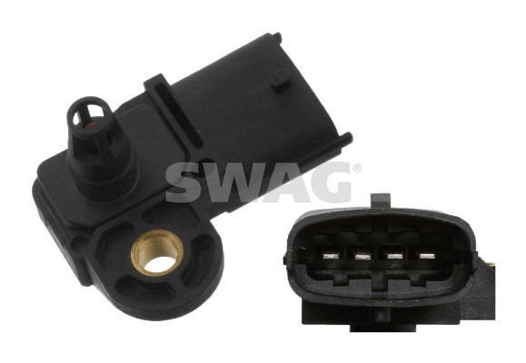 Sensore, Pressione collettore d'aspirazione - 40 93 7055 SWAG